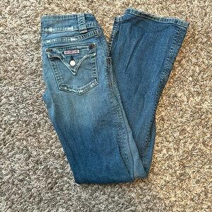 Hudson jeans. Low rise.